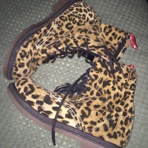 jcpenney | Shoes | Leopard Print Boots 